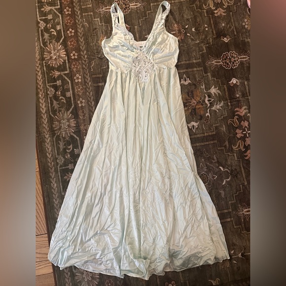 Olga Other - Vintage OLGA Mint Green Peignoir Nightgown 92270
